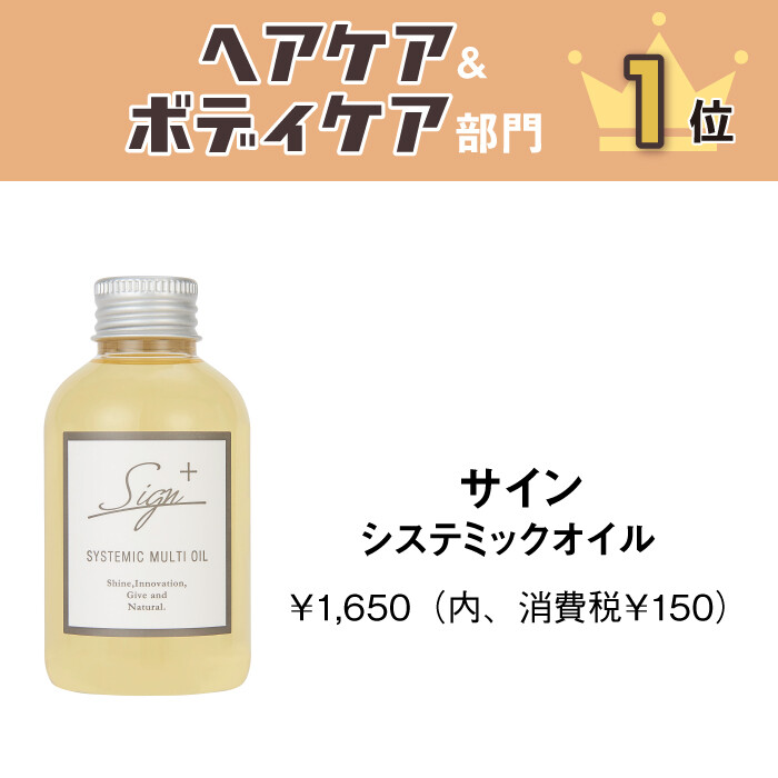 サイン システミックオイル ITEM ショップイン shop in