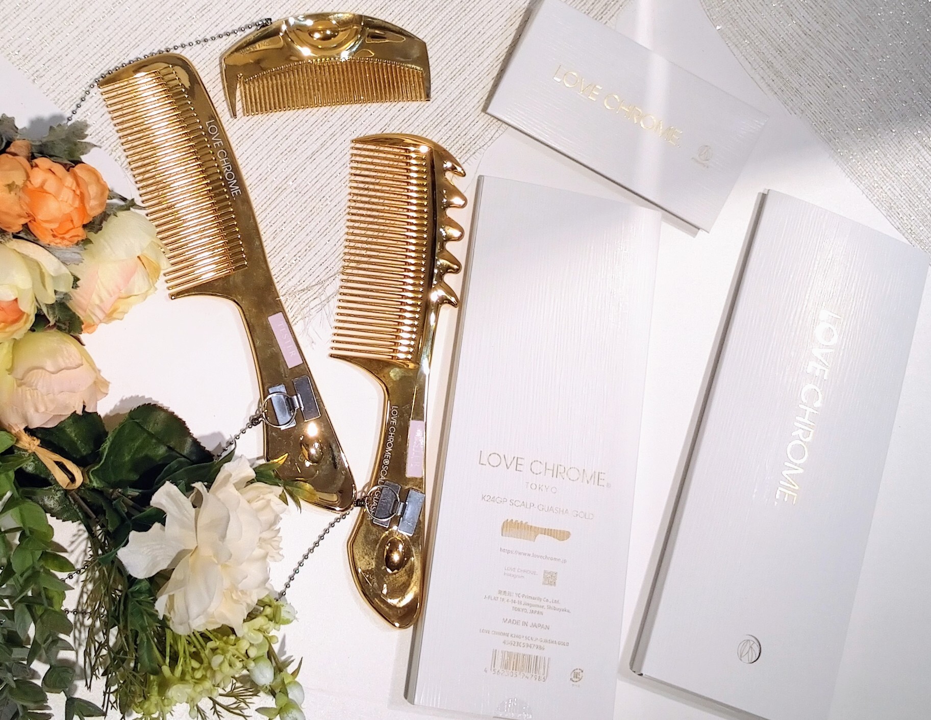 LOVE CHROME ★コーム他5点セット★新品未使用未開封 LOVE CHROME ☆コーム他5点セット☆新品未使用未開封