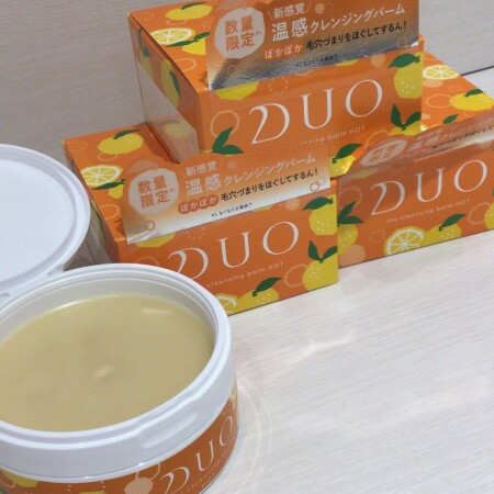 DUOから日本初の温感クレンジングバーム 🌸🌸