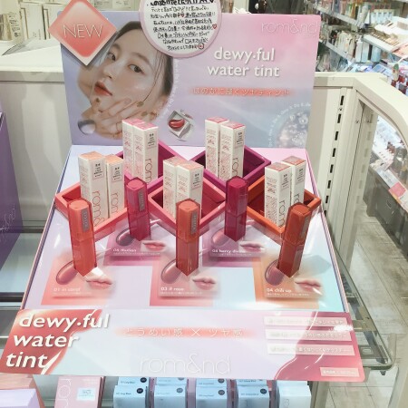 ロムアンドの新作リップ💄入荷しました✨