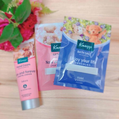 クナイプ♡サクラ・スミレの香り発売❁