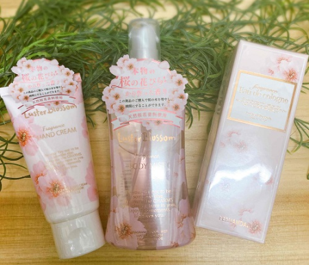 本物の桜の花びらから作った香りです🌸