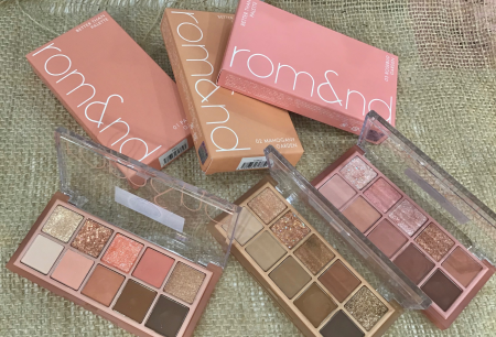 ロムアンドのアイシャドウパレットで発売✨