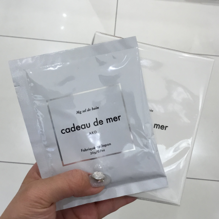 cadeau de mer バスパウダー&マッサージクリーム✨
