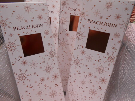 【PEACH JOHN】冬限定のバスト・ヒップクリームが発売されました！！