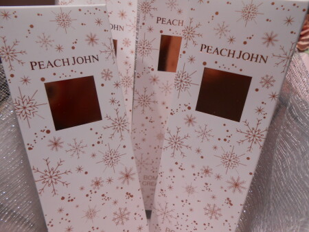 【PEACH JOHN】冬限定のバスト・ヒップクリームが発売されました!!