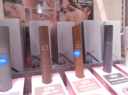 【ロムアンド】発売前から話題の大人気マスカラ♥♥
