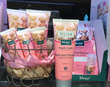 優しい甘さに包まれる可愛いクナイプハンドクリーム&バスソルト🐻🌸