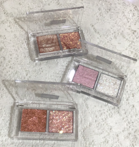 キラキラだけを集めたグリッターデュオシャドウ✨
