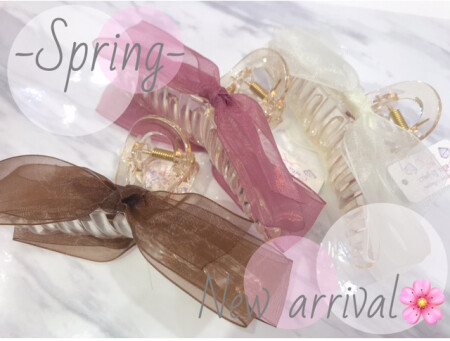 春のNEWアクセ、、🌸