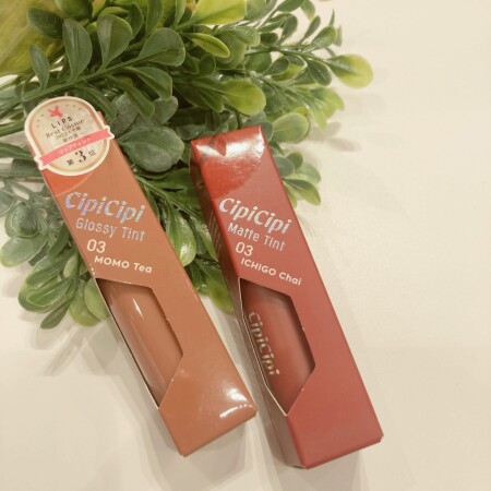 #新色最高に可愛いです💕【CipiCipi】いちごor桃リップ